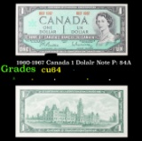 1960-1967 Canada 1 Dolalr Note P: 84A Grades Choice CU