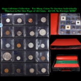 Huge Liifetime Collection - Too Many Coins To Auction Individually - This Lot is For One Page of 20
