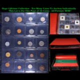 Huge Liifetime Collection - Too Many Coins To Auction Individually - This Lot is For One Page of 20
