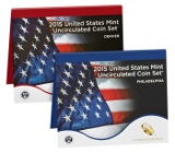2015 United States Mint Set, 28 Coins Inside!