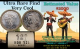 ***Auction Highlight*** ARRIBA! ARRIBA! Ultra Rare Full Roll 20x Silver 1968 Gem Unc Mexico 500 Peso
