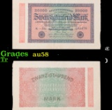 1923 Weiamr Germany 20,000 Mark P: 85E Grades Choice AU/BU Slider
