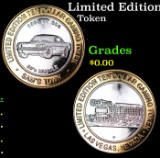 Limited Edition .999 Silver $10 Las Vegas Gaming Token 1960's Muscle Grades