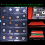 Huge Liifetime Collection - Too Many Coins To Auction Individually - This Lot is For One Page of 20