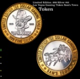 Limited Edition .999 Silver $10 Las Vegas Gaming Token Sam's Town Grades