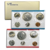 1977 United States Mint Set in Original Government Packaging, 12 Coins Inside!