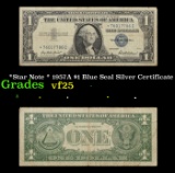 *Star Note * 1957 $1 Blue Seal Silver Certificate Grades vf+