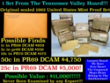Original Sealed 1962 United States Mint Proof Set Tennessee Valley Hoard