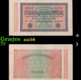 1923 Weiamr Germany 20,000 Mark P: 85E Grades Choice AU/BU Slider