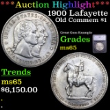 ***Auction Highlight*** 1900 Lafayette Lafayette Dollar $1 Graded ms65 By SEGS (fc)