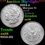 ***Auction Highlight*** 1894-o Morgan Dollar $1 Graded au58 By SEGS (fc)