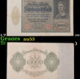 1922 Weiamr Germany 10,000 Mark Vampire Note P: 71 Grades Select AU