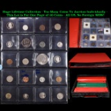 Huge Liifetime Collection - Too Many Coins To Auction Individually - This Lot is For One Page of 20