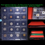 Huge Liifetime Collection - Too Many Coins To Auction Individually - This Lot is For One Page of 20