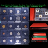 Huge Liifetime Collection - Too Many Coins To Auction Individually - This Lot is For One Page of 20