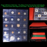 Huge Liifetime Collection - Too Many Coins To Auction Individually - This Lot is For One Page of 20