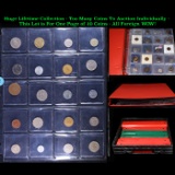 Huge Liifetime Collection - Too Many Coins To Auction Individually - This Lot is For One Page of 20