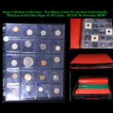 Huge Liifetime Collection - Too Many Coins To Auction Individually - This Lot is For One Page of 20