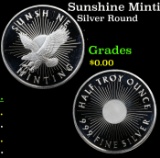 Sunshine Minting Half Troy Ounce .999 Fine Silver Round