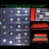 Huge Liifetime Collection - Too Many Coins To Auction Individually - This Lot is For One Page of 20