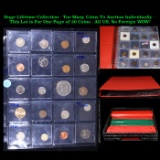 Huge Liifetime Collection - Too Many Coins To Auction Individually - This Lot is For One Page of 20