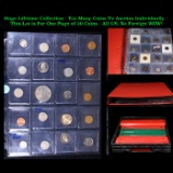 Huge Liifetime Collection - Too Many Coins To Auction Individually - This Lot is For One Page of 20