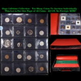 Huge Liifetime Collection - Too Many Coins To Auction Individually - This Lot is For One Page of 20