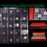 Huge Liifetime Collection - Too Many Coins To Auction Individually - This Lot is For One Page of 20