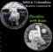 Proof 1992-d Columbus Modern Commem Dollar $1 Grades GEM++ Proof Deep Cameo