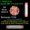 Shotgun Lincoln 1c roll, 1980-d 50 pcs Bank Wrapper.