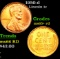 1950-d Lincoln Cent 1c Grades Gem+ Unc RD