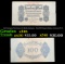 1922 Germany Third Issue 100 Marks Banknote - Post-WWI Hyperinflation Currency P# 75 Grades xf+