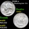1946-s Washington Quarter 25c Grades GEM+ Unc