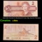 1986-1991 Canada $2 Banknote P# 94c, Sig. Boni & Thiessen Grades vf+