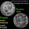 1944 Canada 50 Cent Coin KM: 36 Grades Select Unc