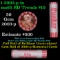 Shotgun Lincoln 1c roll, 2003-p 50 pcs Dunbar Wrapper.