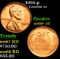 1955-p Lincoln Cent 1c Grades GEM++ RD