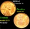 1938-d Lincoln Cent 1c Grades GEM+ Unc RD