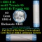 Shotgun Jefferson 5c roll, 1981-d 40 pcs Bank Wrapper