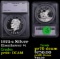Proof 1974-s Silver Eisenhower Dollar $1 Graded pr69+ DCAM BY SEGS