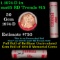 Shotgun Lincoln 1c roll, 1974-d 50 pcs Standard Pennies Wrapper.