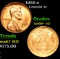 1955-s Lincoln Cent 1c Grades GEM++ RD