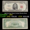 1963 $5 Red Seal United States Note Grades vf+