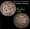 1899 Canada 1 Cent Coin KM: 7 Grades Choice AU/BU Slider