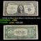 1935E $1 Blue Seal Silver Certificate Fr-1614 Grades vf+