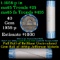 Shotgun Jefferson 5c roll, 1958-p 40 pcs Bank Wrapper