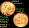 1954-d Lincoln Cent 1c Grades GEM++ RD