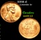 1958-d Lincoln Cent 1c Grades GEM+ Unc RD