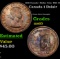 1958 Canada 1 Dollar Coin  KM: 55 Grades GEM Unc