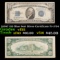 1934C $10 Blue Seal Silver Certificate Fr-1704 Grades vf+